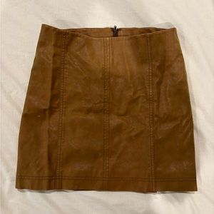 Free people mini skirt